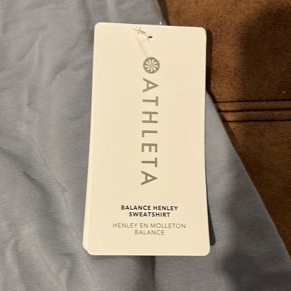 Athleta balance Henley sweatshirts Small - Picture 2 of 5